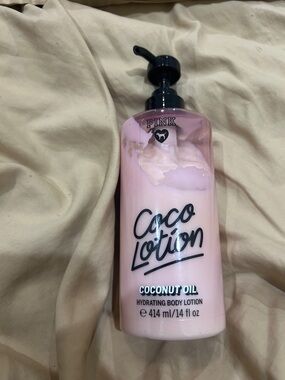 PINK gently used body lotion
